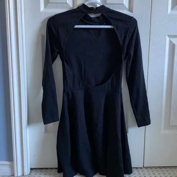 Black Vintage American Apparel Dress - Picture 2 of 3